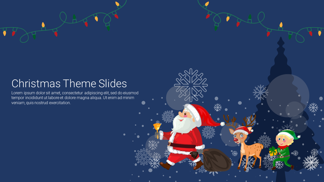 Christmas Theme Google Slides